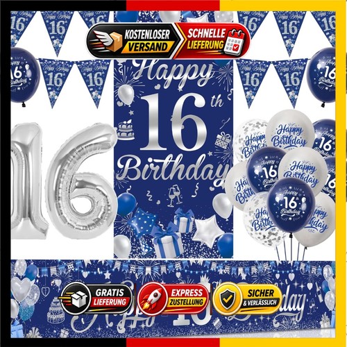 Geburtstag deko set - set, junge