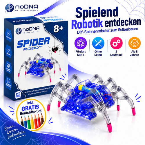 Spinnen roboter bausatz kinder - spinnen,