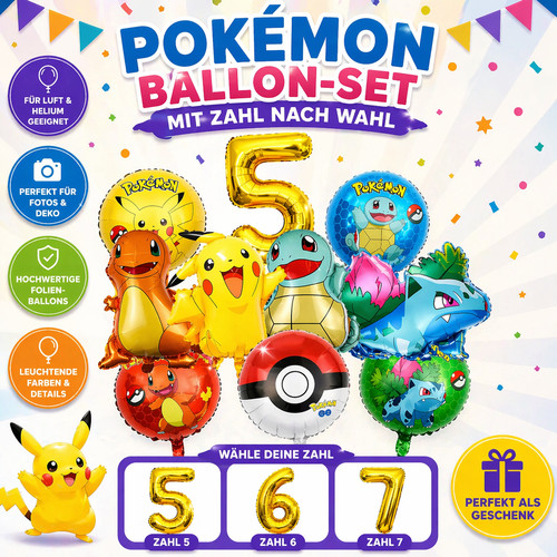Pokemon kinder deko pikachu - pokemon,