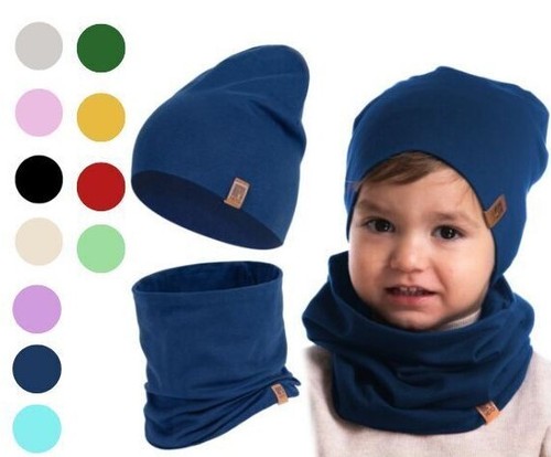 Mütze schal set - kinder, beanie