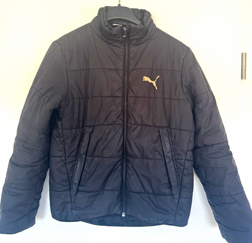 Puma jungen steppjacke schwarz - puma,