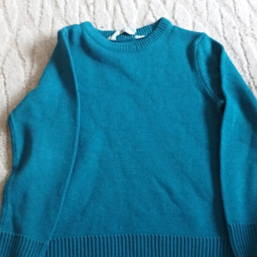 Jungen strickpullover blau - strickpullover,