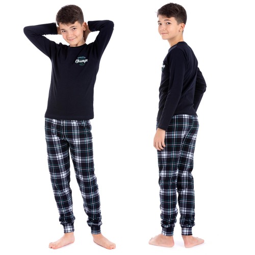 Jungen pyjama baumwolle - pyjama, winter