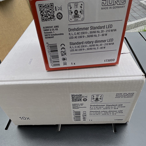 Jung drehdimmer 1730dd led - jung,
