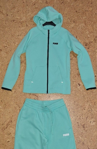 Getragen puma sweatjacke - 1x, getragen:
