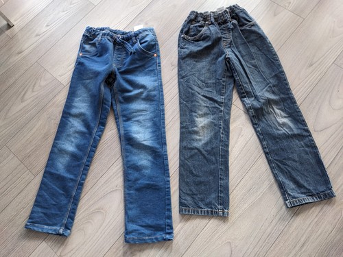 Blaue jeans mit gummizug gr - jeans,