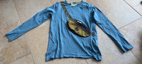 Langarmshirt pullover blau mit - langarmshirt/pullover,