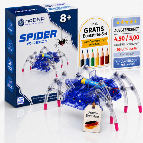Spinnen roboter bausatz - roboter,
